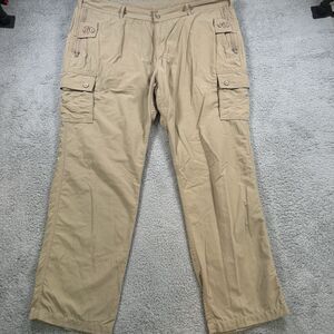 Clothing Arts Pants Mens 42x32 P^Cubed Pick Pocket Proof Khaki Travel Chino